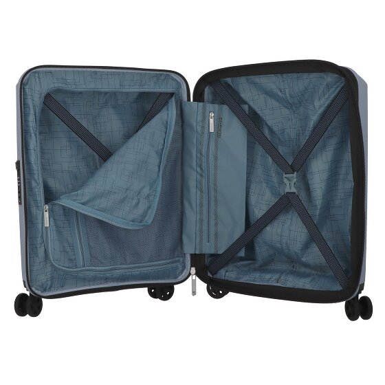 American Tourister AeroStep 4 Rollen Kabinentrolley 55 cm mit Dehnfalte