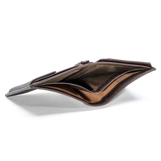 Farmhood Nashville Geldbörse RFID Schutz Leder 10 cm