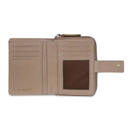bugatti Noemi Geldbörse RFID Schutz Leder 12 cm