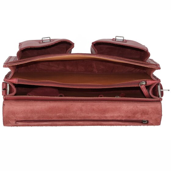 Greenland Nature Nature Aktentasche Leder  40 cm