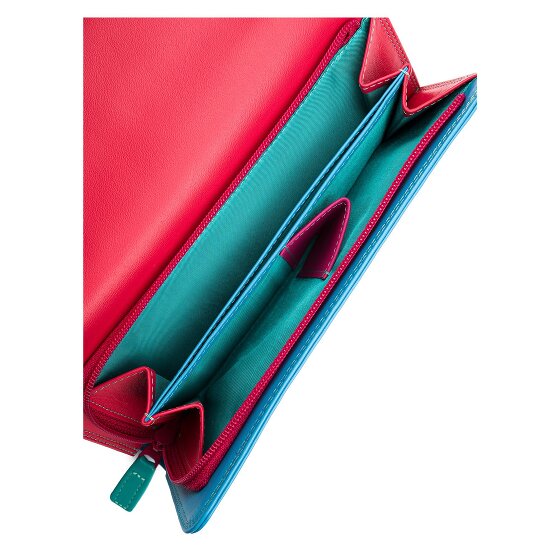 Mywalit Tri-fold Zip Wallet Geldbörse Leder 17 cm