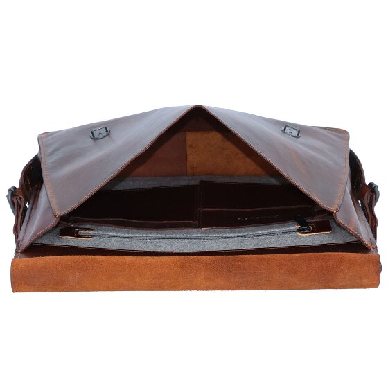 Harold's Aberdeen Messenger Leder 37 cm Laptopfach