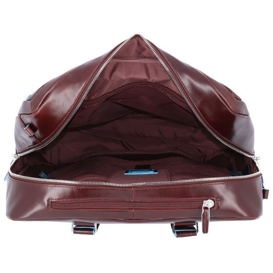 Piquadro Blue Square 2-Rollen Businesstrolley Leder 36 cm Laptopfach
