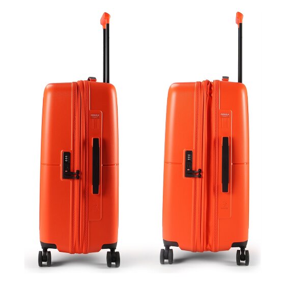 American Tourister Dashpop 4 Rollen Trolley 67 cm mit Dehnfalte