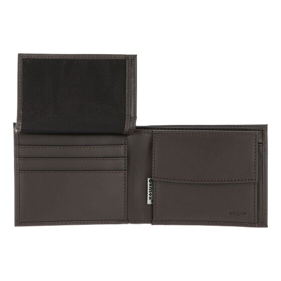 oxmox Leather Geldbörse RFID Schutz Leder 10 cm