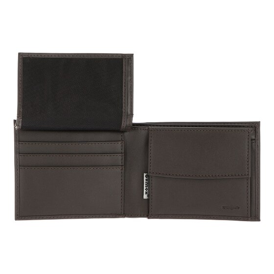 oxmox Leather Geldbörse RFID Schutz Leder 10 cm