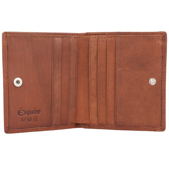 Esquire Dallas Geldbörse RFID Schutz Leder 10.5 cm