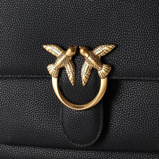PINKO Love One Schultertasche Leder 30 cm