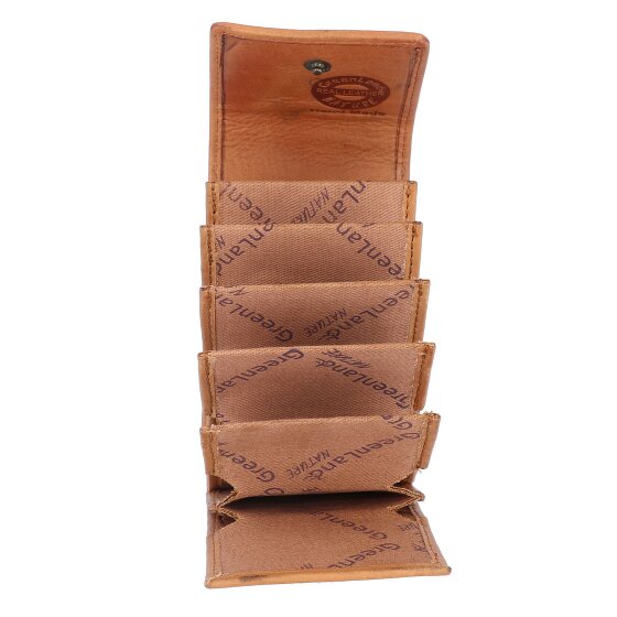 Greenland Nature GreenLand NATURE Kreditkartenetui RFID Schutz Leder 7 cm