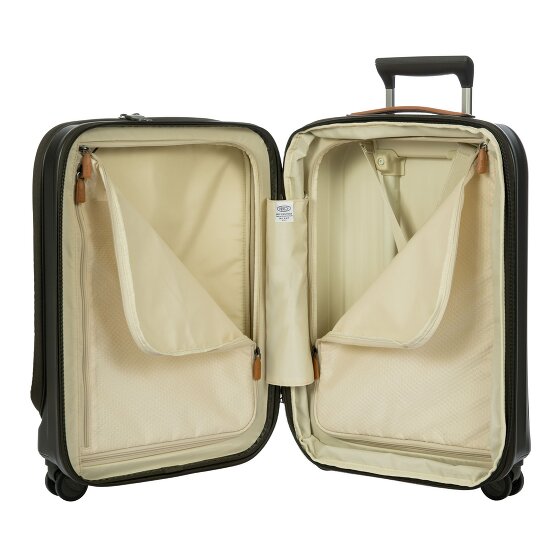 Bric's Taormina 4 Rollen Trolley S 57 cm mit Dehnfalte