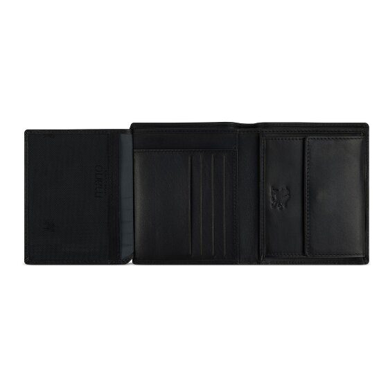 mano Don Andrea Geldbörse RFID Schutz Leder 10 cm