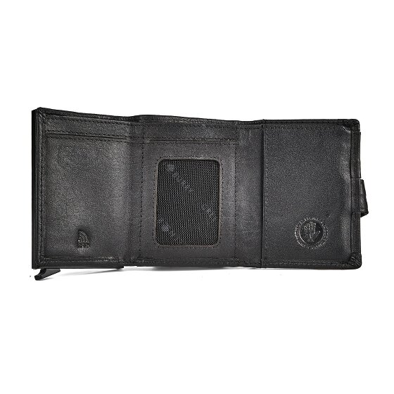 Greenburry Vintage Geldbörse RFID Schutz Leder 10 cm