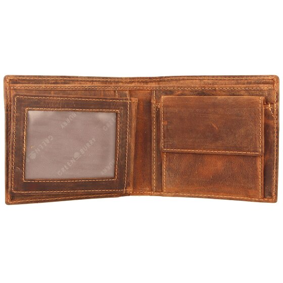 Greenburry Vintage Geldbörse Leder 12 cm