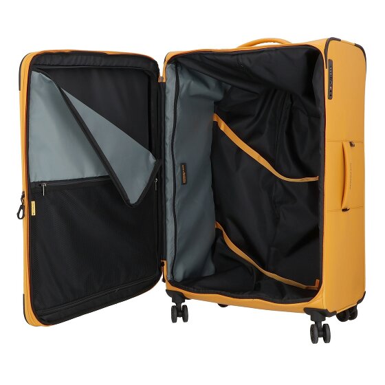 Mandarina Duck Eco Coated 4 Rollen Trolley XL 83 cm mit Dehnfalte