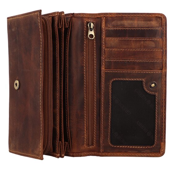 Greenburry Vintage Geldbörse Leder 17 cm