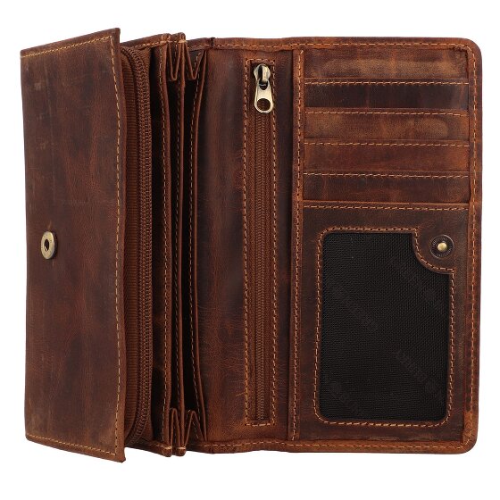 Greenburry Vintage Geldbörse Leder 17 cm