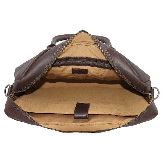 Burkely Vintage Aktentasche Leder 44 cm Laptopfach