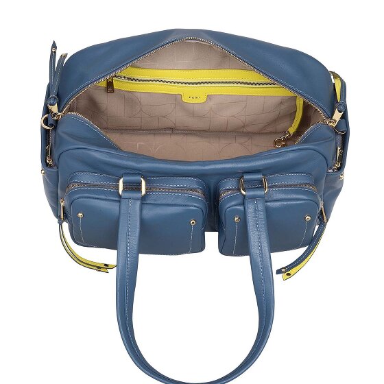 DuDu Pocket Schultertasche Leder 33 cm