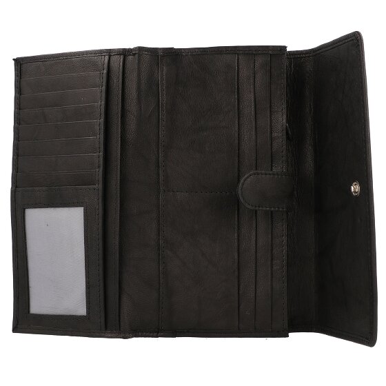 Greenburry Basic Geldbörse RFID Schutz Leder 19 cm