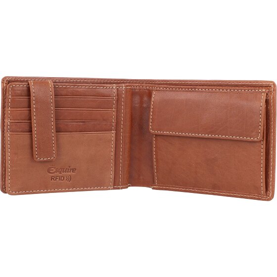 Esquire Denver Geldbörse RFID Leder 12 cm