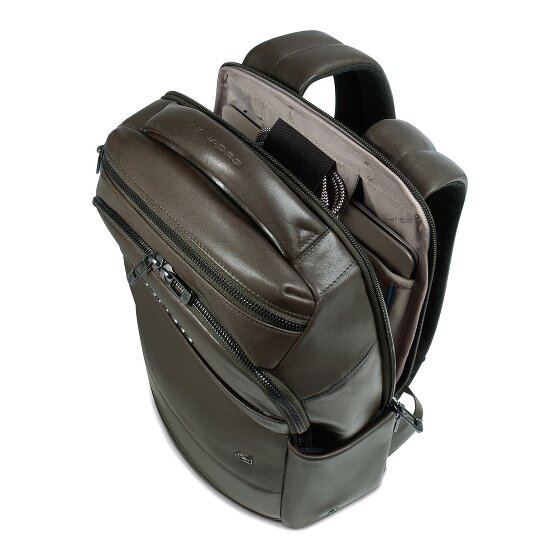 Piquadro Zaino Daypack Leder 40 cm Laptopfach