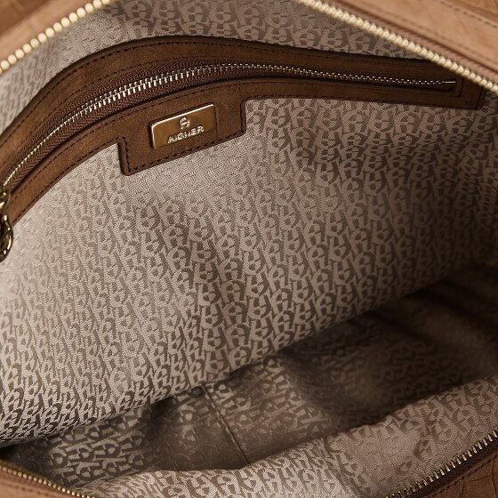 AIGNER Carre Soft Schultertasche Leder 33 cm