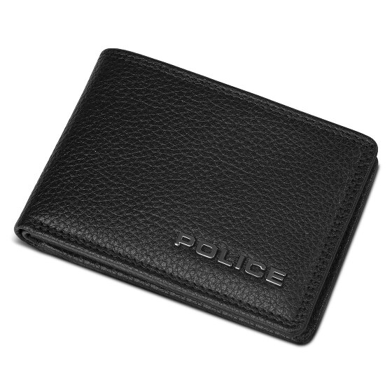Police Geldbörse RFID Schutz Leder 10.5 cm