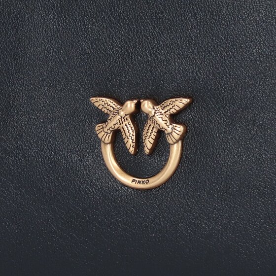 PINKO Leaf Schultertasche Leder 32 cm