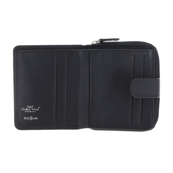 Golden Head Polo Geldbörse RFID Schutz Leder 10.5 cm
