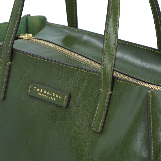 The Bridge Mirra Schultertasche Leder 32 cm Laptopfach