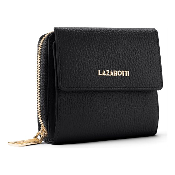 Lazarotti Bologna Leather Zip-Around Geldbörse Leder 12 cm