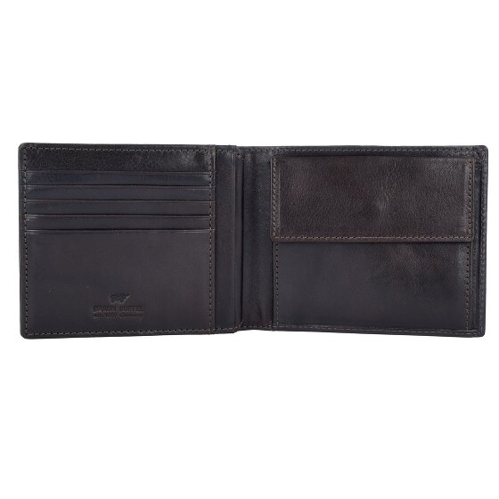 Braun Büffel Arezzo Geldbörse RFID Leder 12 cm