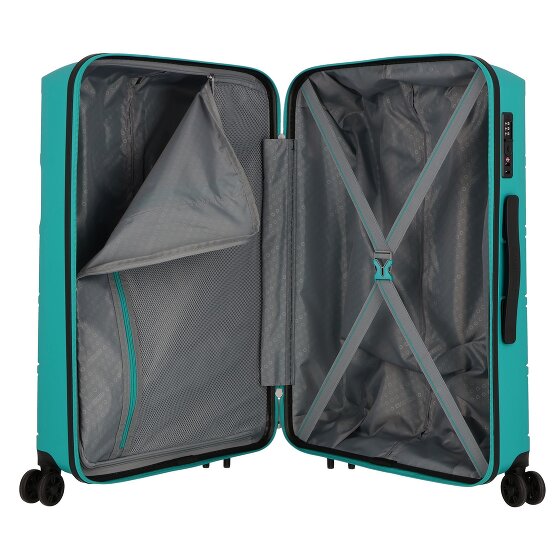 American Tourister summer splash 4 Rollen Kofferset 3-teilig