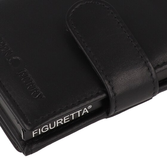 Greenburry Nappa Kreditkartenetui RFID Schutz Leder 8 cm