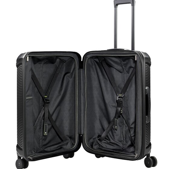 Travelite Millennium 4 Rollen Kofferset 3-teilig mit Dehnfalte