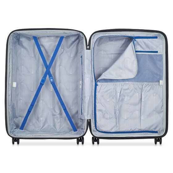 Delsey Paris Shadow 5.0 4 Rollen Trolley 82 cm mit Dehnfalte