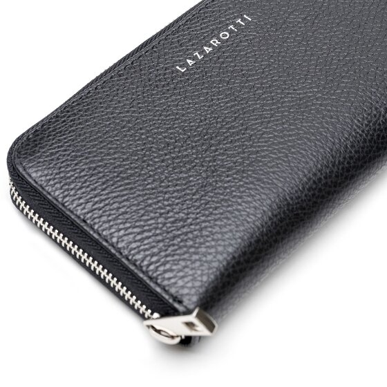 Lazarotti Milano Leather Geldbörse Leder 20 cm