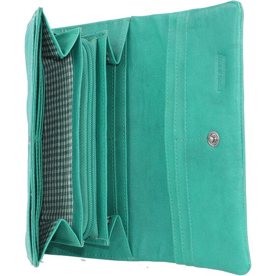Greenburry Tumble Nappa Geldbörse Leder 19 cm