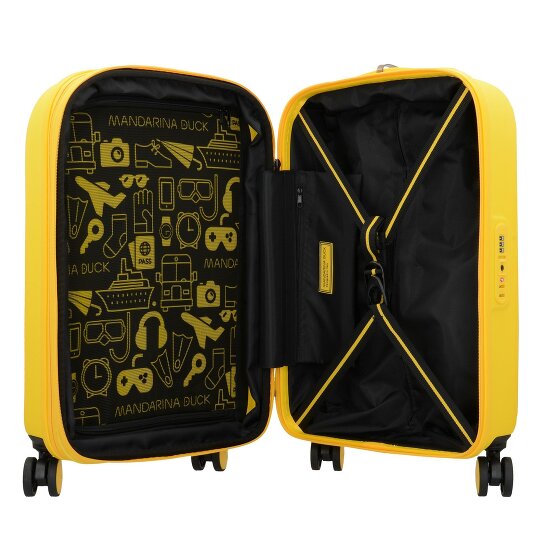 Mandarina Duck Logoduck 4-Rollen Kabinentrolley 56 cm