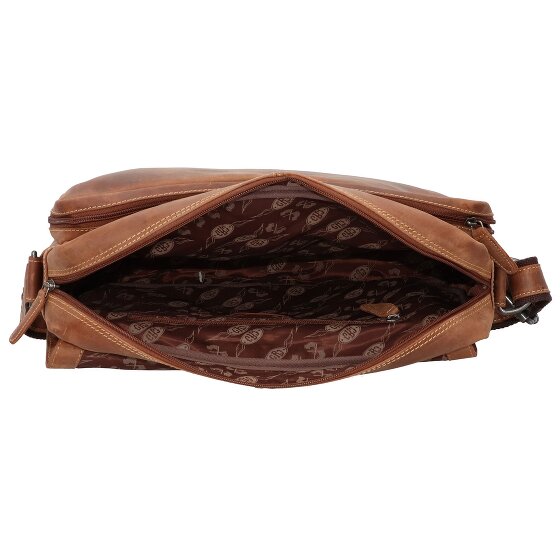 Greenburry Racing Collection Atlanta Aktentaschen Messenger Leder 36 cm