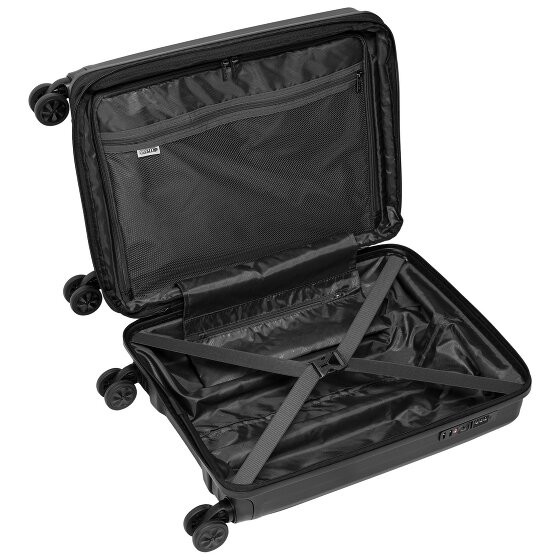 Epic Halo 4 Rollen Kabinentrolley 55 cm mit Dehnfalte Epic Halo 4 Rollen Kabinentrolley 55 cm mit Dehnfalte