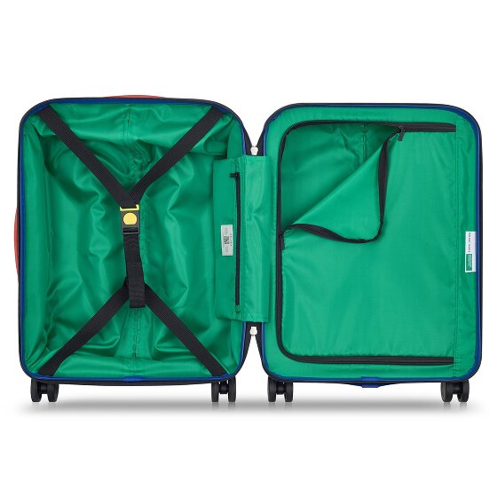 Delsey Paris x United Colors of Benetton United 4-Rollen Kabinentrolley 55 cm
