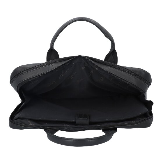 Plevier Structure Petronas Aktentasche Leder 40 cm Laptopfach