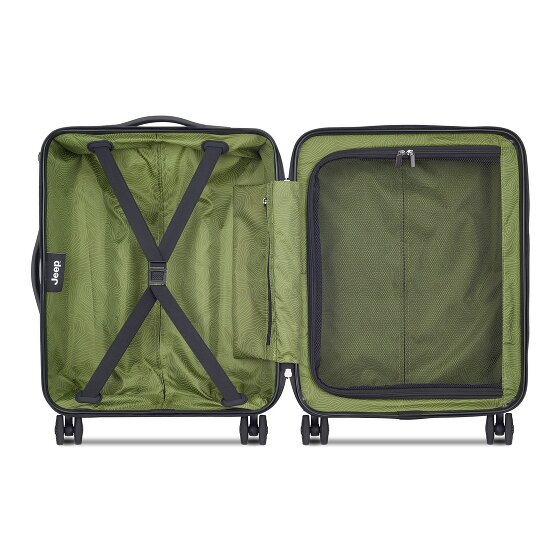 Jeep JH004C 4 Rollen Kabinentrolley 55 cm Jeep JH004C 4 Rollen Kabinentrolley 55 cm