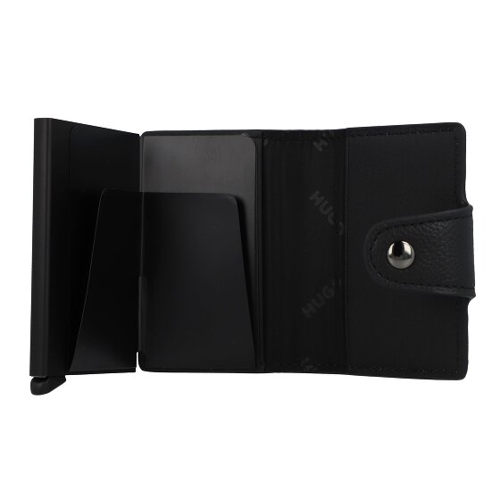 Hugo Quantic Kreditkartenetui RFID Schutz Leder 6.5 cm