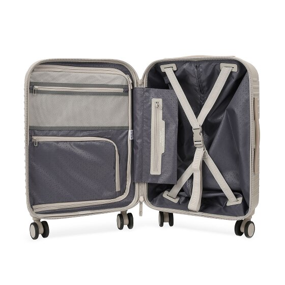 Hedgren Raku 4 Rollen Kabinentrolley 55 cm Laptopfach