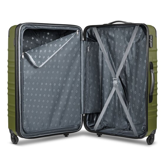Wenger Amplar Evo 4 Rollen Trolley L 75 cm mit Dehnfalte