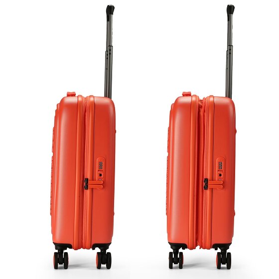 Mandarina Duck Logoduck + 4 Rollen Kabinentrolley S 55 cm