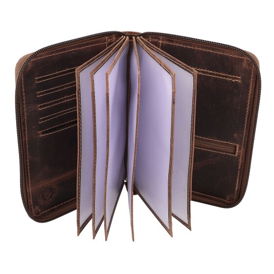 Greenburry Vintage Ausweisetui Leder 16 cm