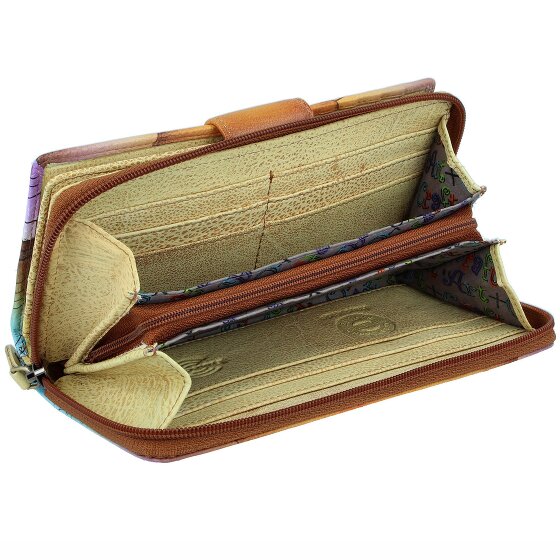 Greenland Nature Art+Craft Geldbörse RFID Leder 20 cm Greenland Nature Art+Craft Geldbörse RFID Leder 20 cm